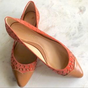 Rebecca Minkoff Leather Flats  NEW